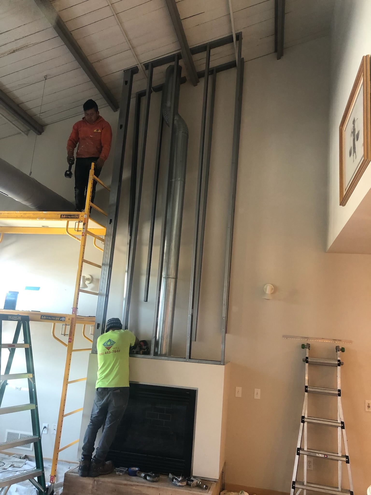 Fireplace Install